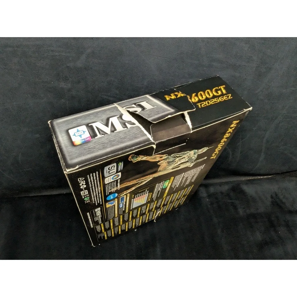 MSI NX8600GT T2D256EZ Graphics Card With Box Untested